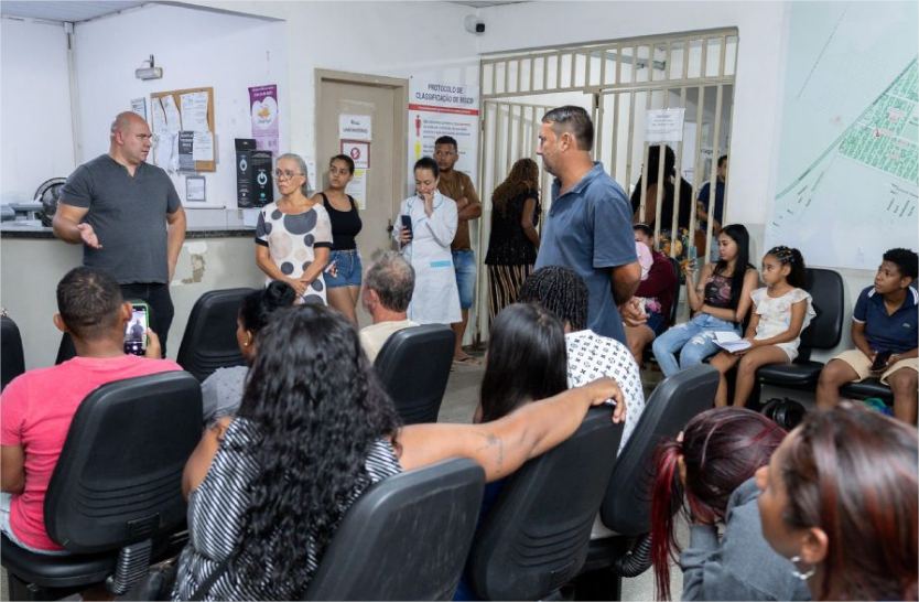 Prefeito ‘dá batida’ em unidades de saúde e averigua situação caótica no atendimento de urgência de Cuiabá