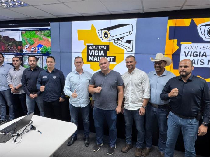 Cuiabá adere ao Programa Vigia Mais MT e reforça segurança na capital