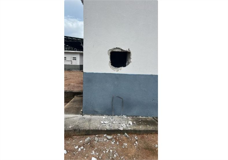 Presos fazem buraco em banheiro e tentam fugir de penitenciária em MT