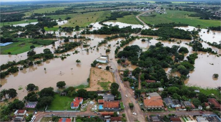 Com chuvas intensas, MT tem 17 cidades em situação de emergência