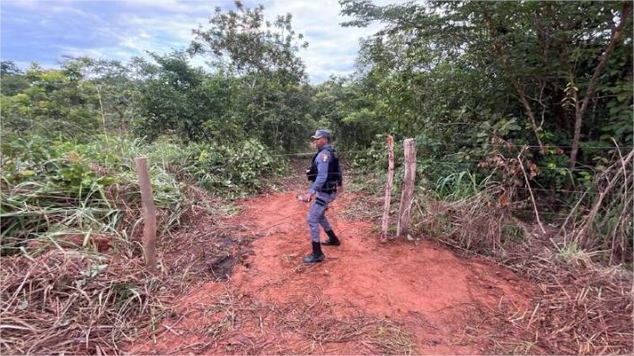 Grileiros tentam invadir terrenos próximo ao Manso e são surpreendidos pela PM