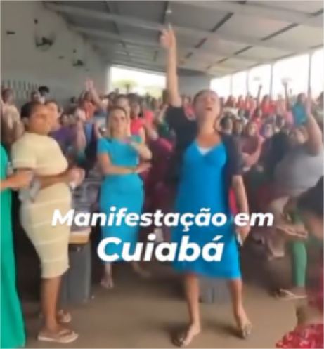 Familiares de presos protestam na frente da Penitenciária Central; veja vídeo