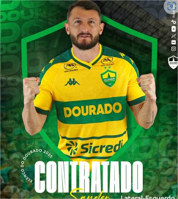 Cuiabá anuncia lateral Sander como primeiro reforço para a temporada
