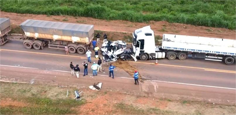 Carreteiro envolvido em acidente na 163 que deixou um morto é preso em flagrante; vídeo