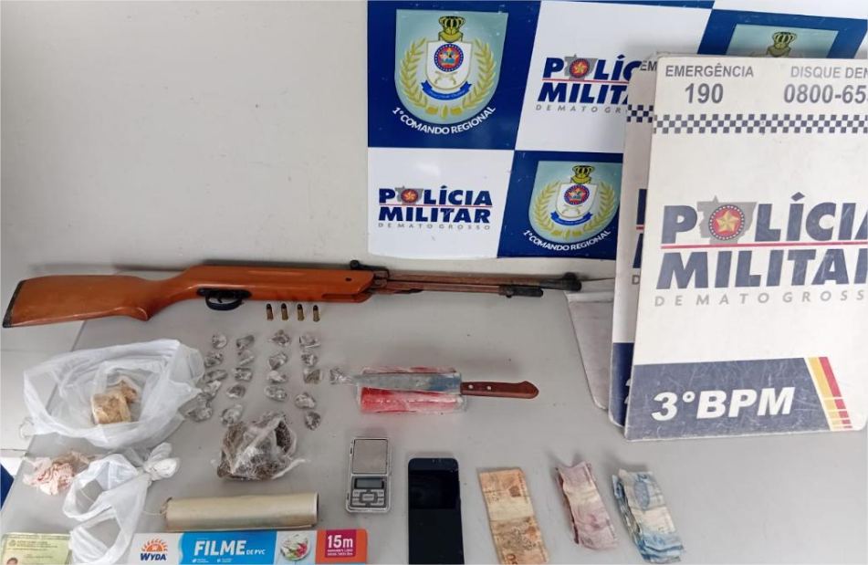 Jovem que planejava atacar batalhão da PM é preso em Cuiabá