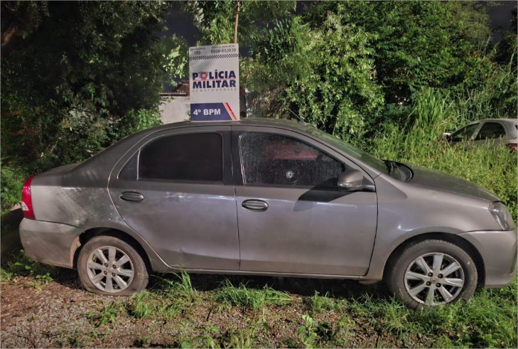 Com carro roubado em VG, criminoso é baleado em perseguição policial