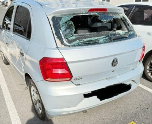 Vídeo: Mulher bêbada surta e destrói carro do ex em condomínio de Cuiabá