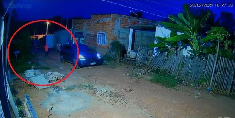 Vídeo mostra momento em que suspeito mata sogro do irmão em VG; assista