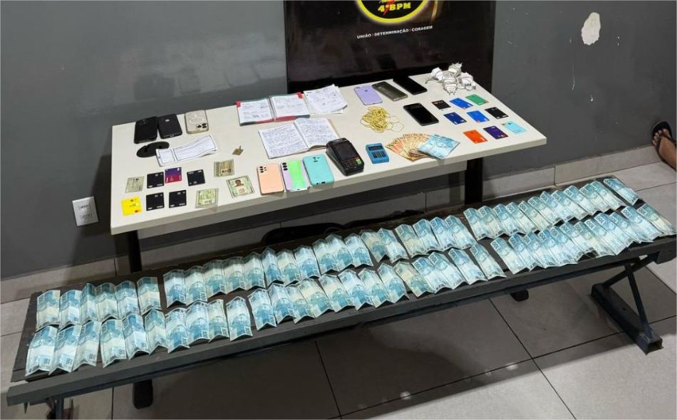 Cinco faccionados são presos pela PM suspeitos por aplicarem golpes virtuais