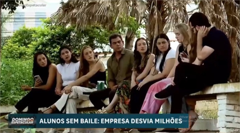 Domingo Espetacular repercute golpe em formandos de Cuiabá ; assista