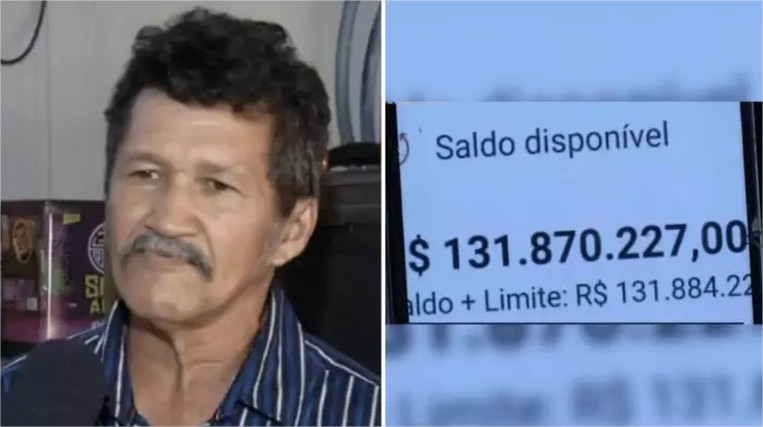 Idoso que recebeu R$ 131 milhões por engano mantém pedido de recompensa de R$ 13 milhões após banco negar acordo