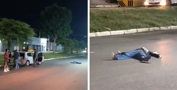 Vídeo: Assaltante é morto por desconhecido após roubo no Jardim Itália