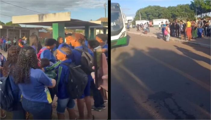 Justiça apreende 30 ônibus e moradores do Pedra 90, Pascoal Ramos e Industriário ficam sem transporte