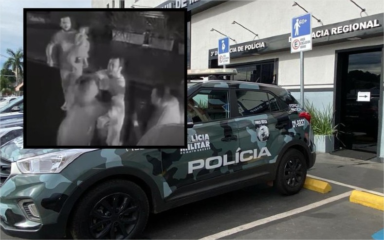 Biomédica é espancada por três pessoas após discussão na saída de restaurante; vídeo