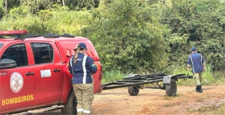 Pai e filho desaparecem depois de barco afundar em MT