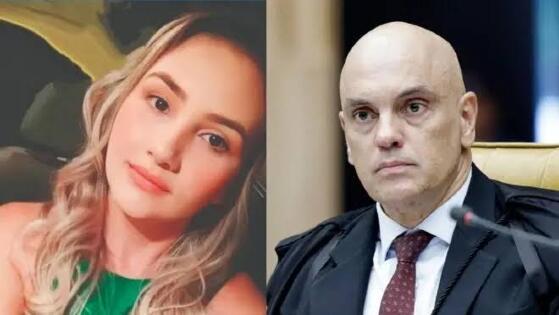 Sob pressão, Moraes determina prisão domiciliar para mulher que pichou estátua do STF