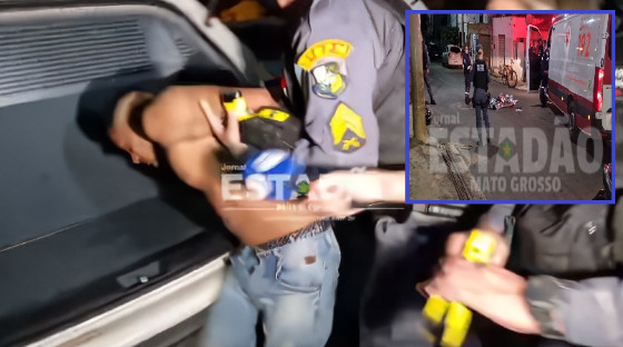 Venezuelano é executado com facada no pescoço em frente a igreja na capital; vídeos