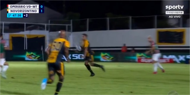 CBF admite erro da arbitragem em lance de gol que eliminou Operário VG na Copa do Brasil; clube quer anulação da partida