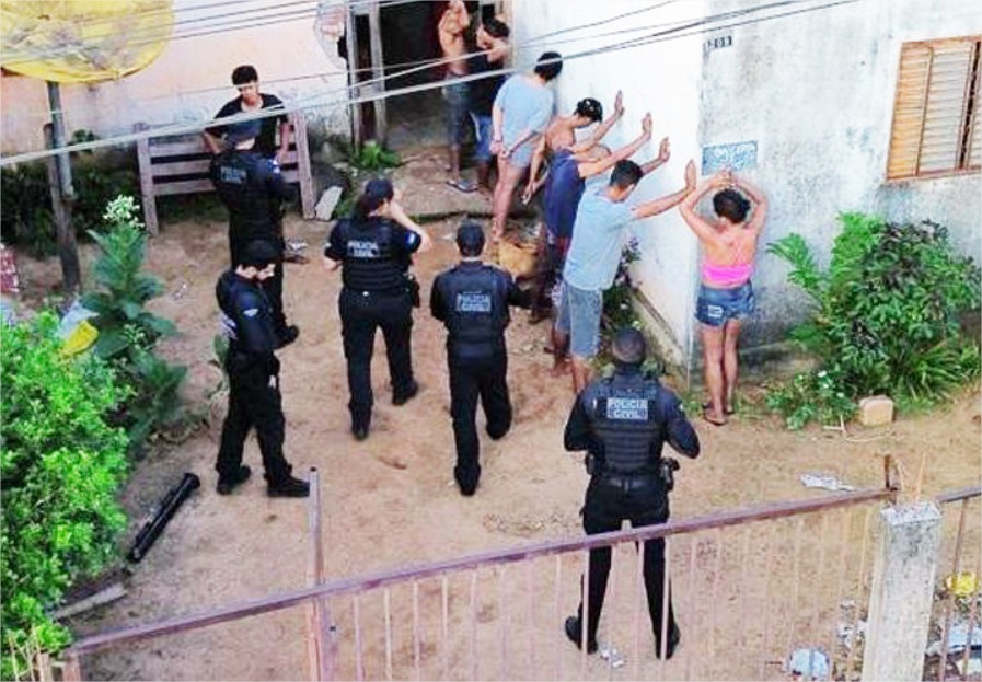 Megaoperação cumpre 138 mandados contra faccionados que atuam em MT