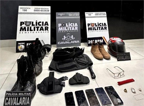 Polícia captura 7 faccionados que roubaram joalheria de Nova Mutum