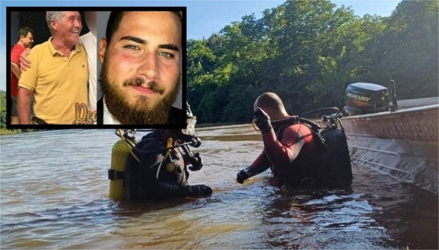 Corpos de pai e filho vítimas de acidente de barco são encontrados em rio do interior
