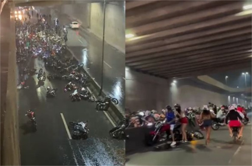 Projeto visa acabar com ‘rolezinho’ de motos em Cuiabá: ‘Desordem e barulho’