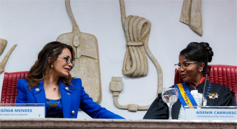 Primeira-dama de MT participa de debate sobre protagonismo feminino e será homenageada pelo TRT