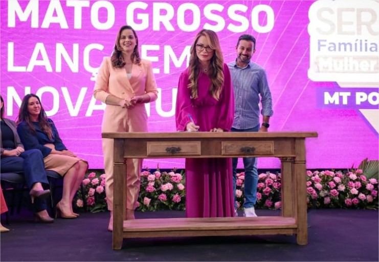 Primeira-dama de MT destaca os avanços do programa SER Família Mulher e reforça a luta por mais segurança