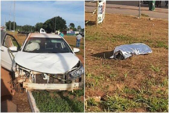 Idoso morre em VG após ser atropelado por Corolla em fuga na contramão