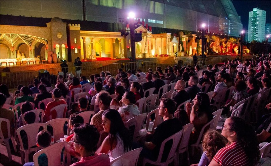 Auto da Paixão de Cristo terá duas sessões nesta sexta-feira na Arena Pantanal