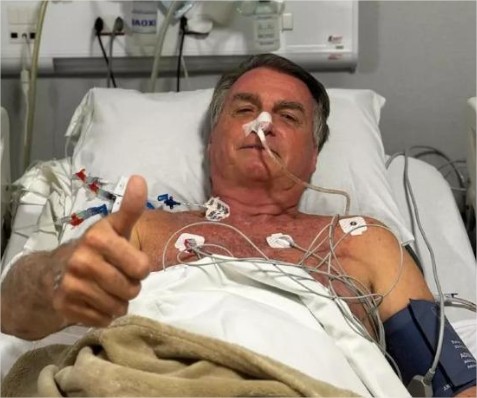 Hospitalizado, Bolsonaro cancela visita a Mato Grosso