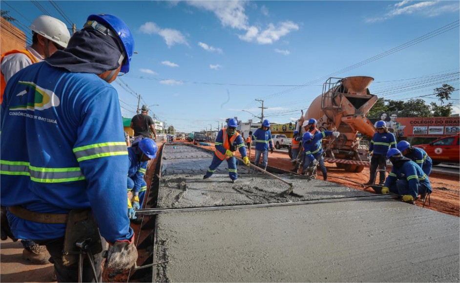 Sinfra diz que chuvas podem afetar obras do BRT