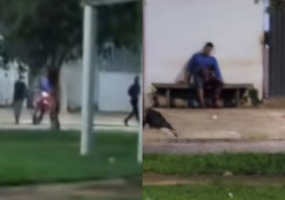 Vídeo flagra homem sendo esfaqueado até a morte em cidade de MT; veja
