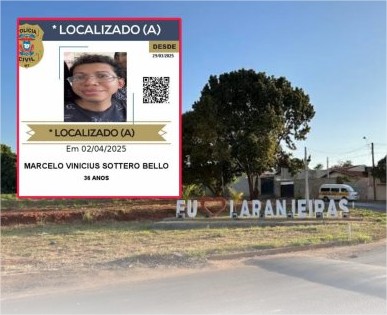 Homem que ‘sumiu’ em MT estava em SP na casa do namorado