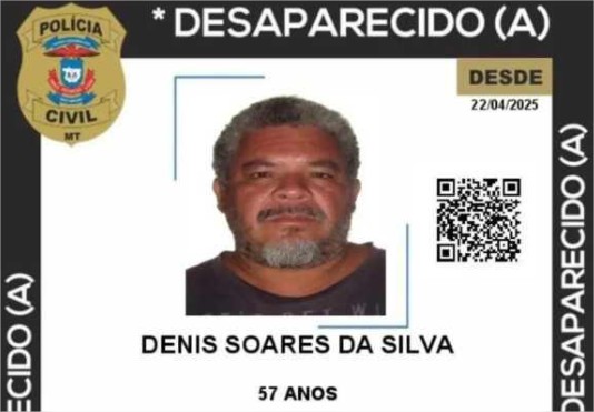 Familiar procura comerciante desaparecido há seis dias em Cuiabá