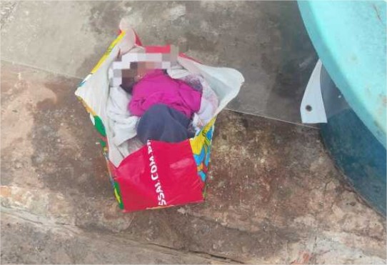 Polícia prende mãe que abandonou recém-nascida em sacola