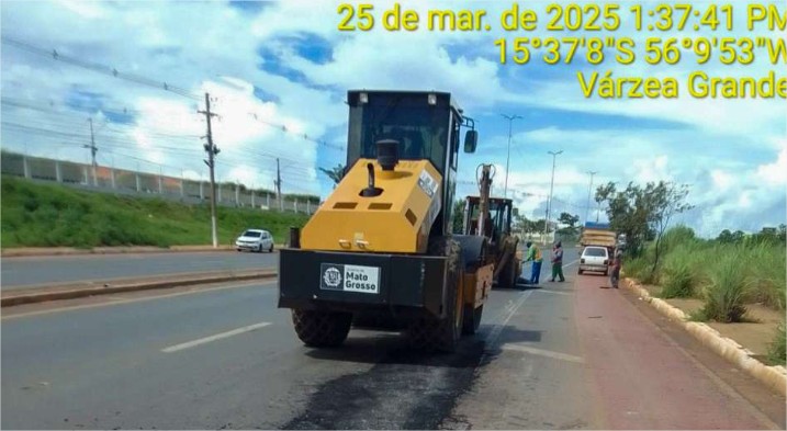 Tapa-buraco beneficia bairros como Jardim Imperador, Ipase e Centro Sul em VG