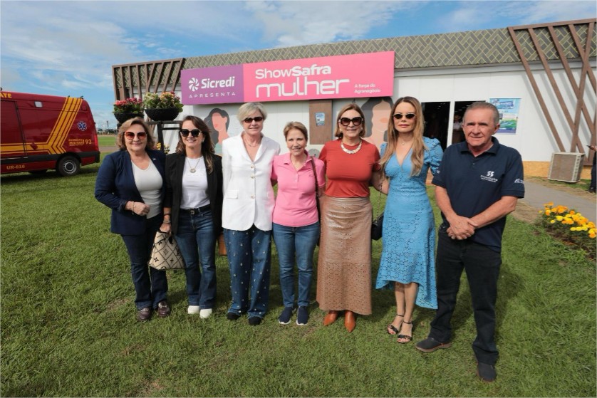 Protagonismo feminino no campo e desafios da violência: Destaques da visita da primeira-dama de MT ao ShowSafra