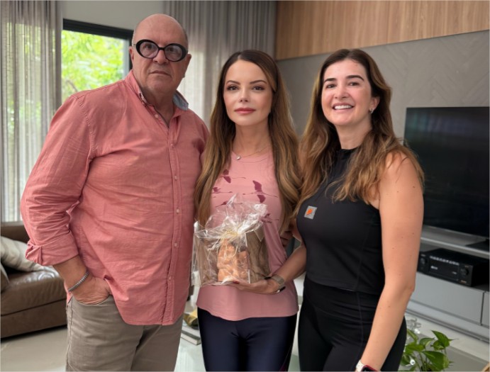 Virginia Mendes e Deco Almeida têm encontro marcado por carisma e troca de experiências; vídeo