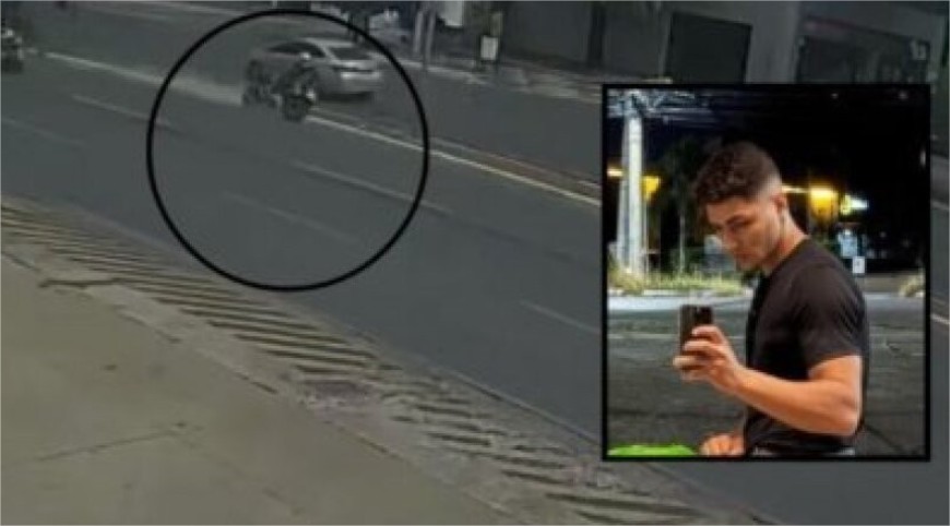 Câmera flagra morte de jovem em moto esportiva em Cuiabá