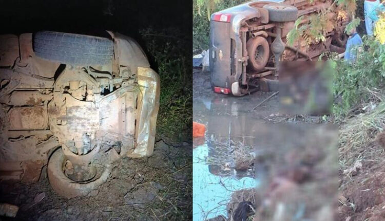 Cinco pessoas morrem atropeladas por caminhonete durante pescaria em MT