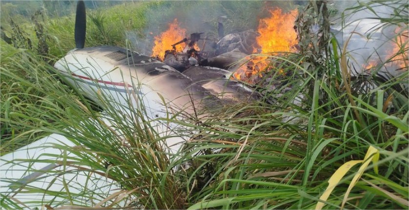 Em operação com policiais de MT, FAB intercepta avião carregado de ‘supermaconha’