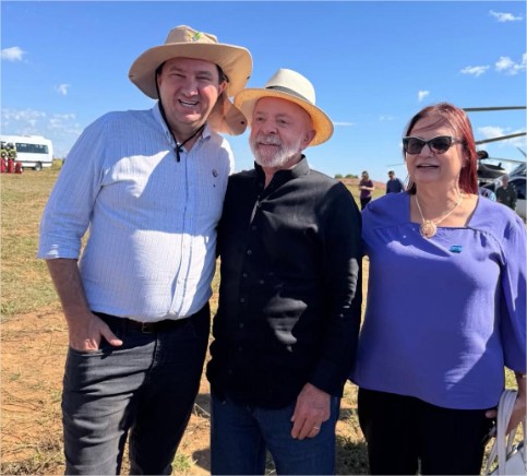 Lula chega a MT e anuncia bilhões para BR-163, Contorno Leste e Rodoanel de Cuiabá