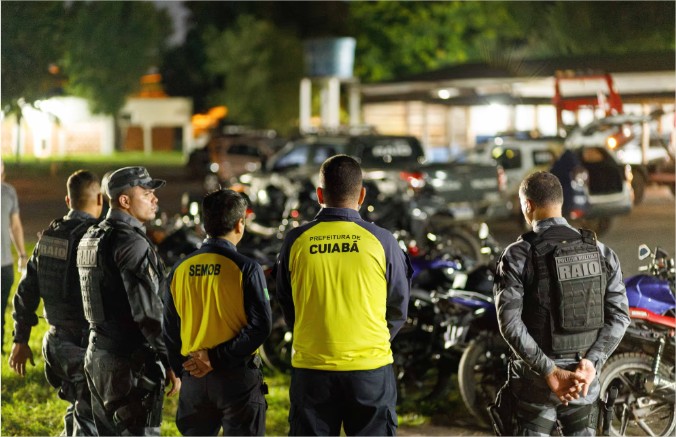 Operação em Cuiabá apreende 20 motos por causa de barulho; multas chegam a R$ 2,6 mil