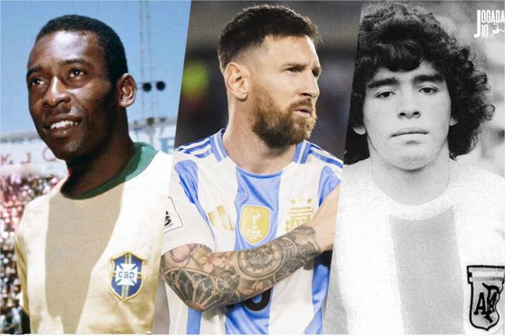 Messi supera Pelé e é eleito o melhor jogador da história