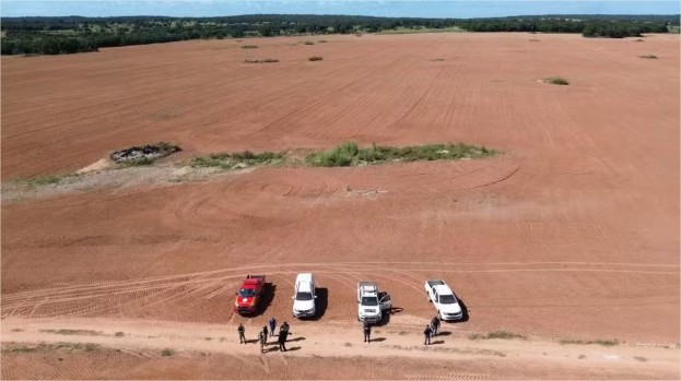 Gerente de fazenda no Pantanal de MT é preso por promover queimada ilegal de madeira