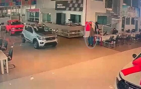 Ladrão é preso após furtar mais de 10 carros zero em concessionárias; vídeo