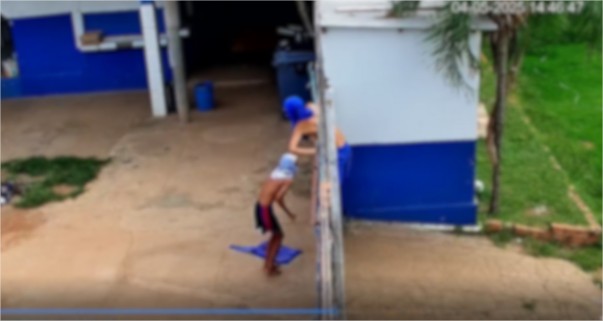 Câmeras do Vigia Mais MT identificam invasão e impedem adolescentes de furtarem escola em VG