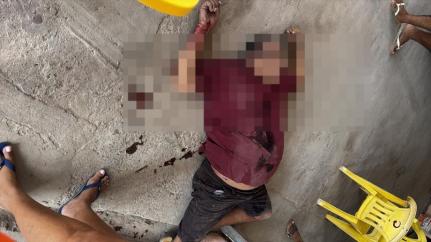 Sargento da PM é baleado por dupla de motociclistas em bar de Várzea Grande