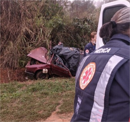 Casal de idosos morre em acidente na MT-130
